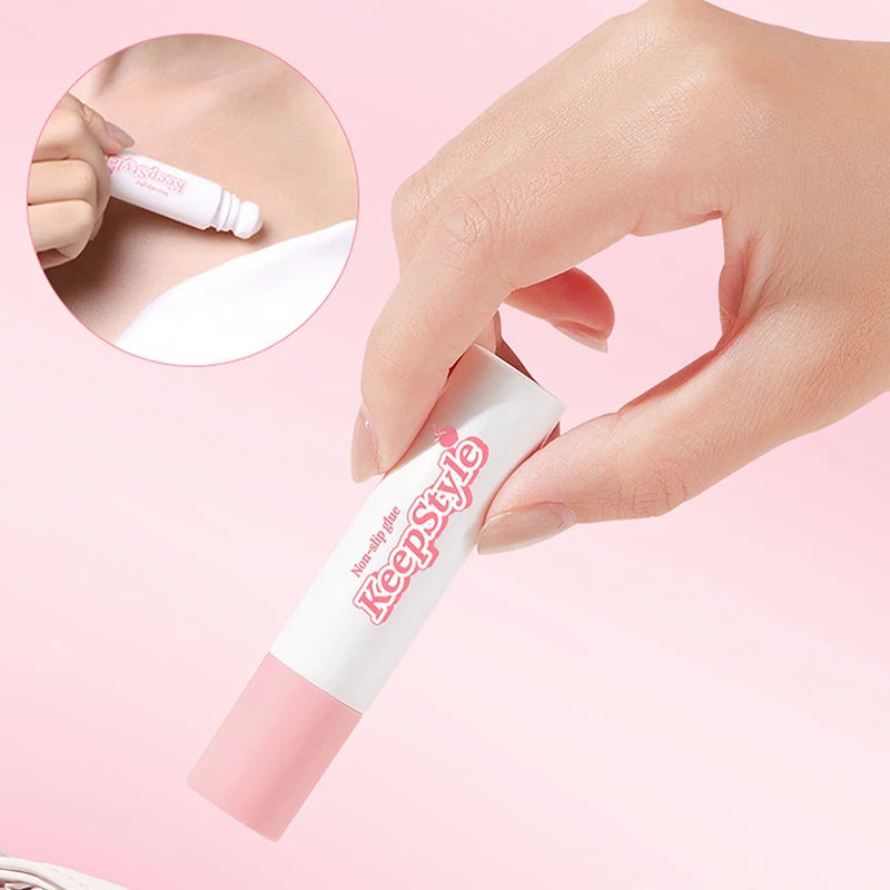 Clothing to skin adhesive