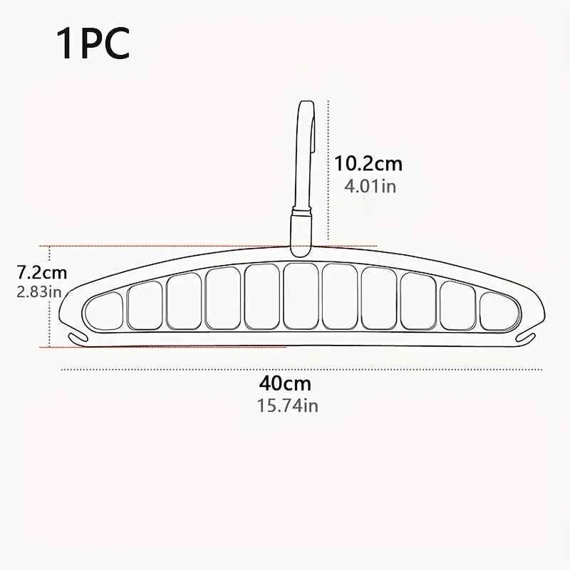 Folding hanger