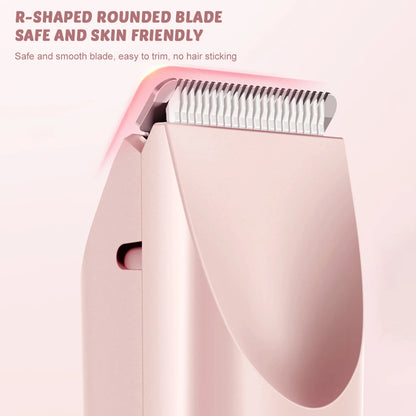 Shavers for intimate areas of the body