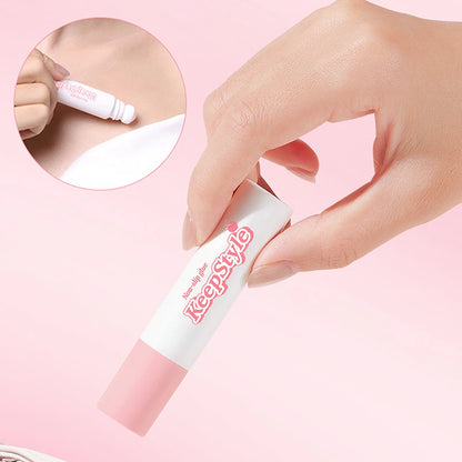 Clothing to skin adhesive