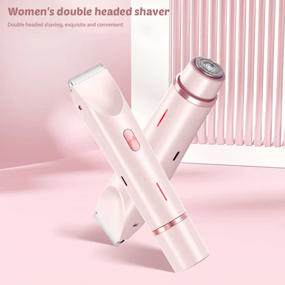 Shavers for intimate areas of the body
