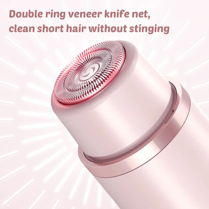 Shavers for intimate areas of the body